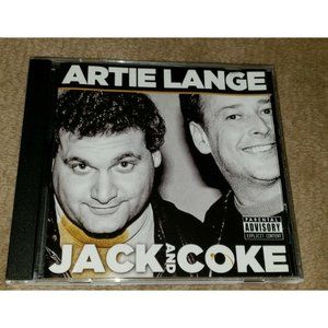 ARTIE LANGE cd JACK AND COKE compact disc howard stern
